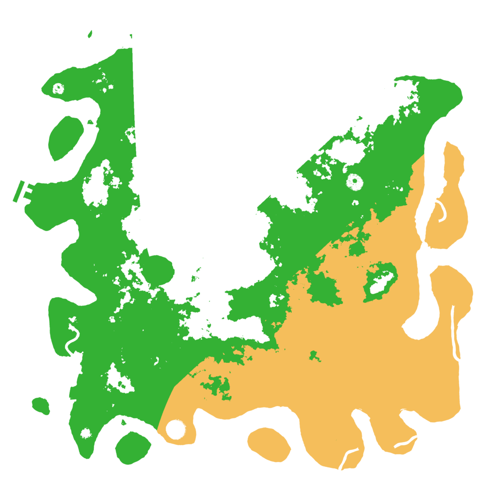 Biome Rust Map: Procedural Map, Size: 4500, Seed: 4545072
