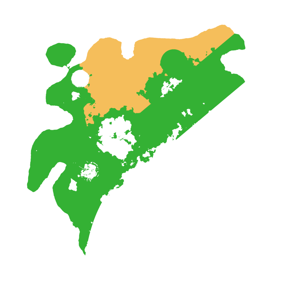 Biome Rust Map: Barren, Size: 3000, Seed: 13