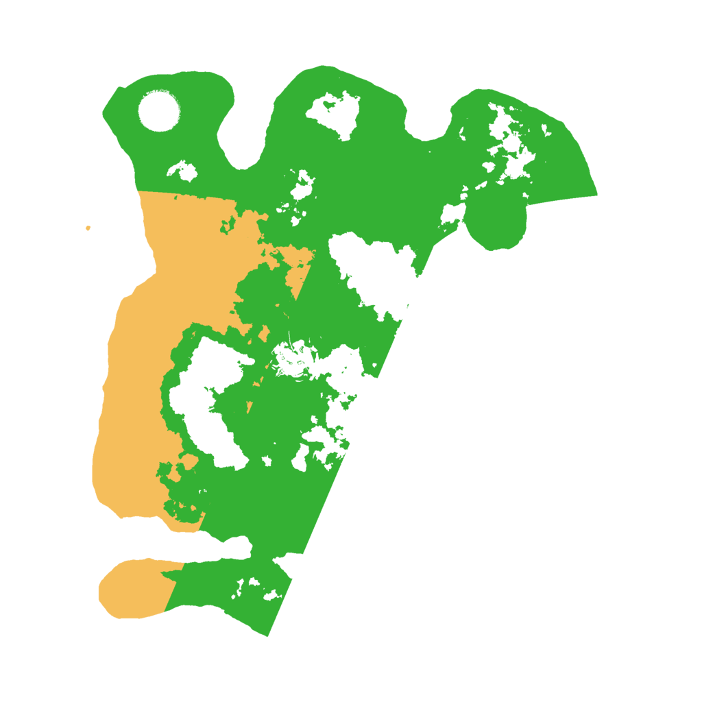 Biome Rust Map: Barren, Size: 3000, Seed: 1260359979