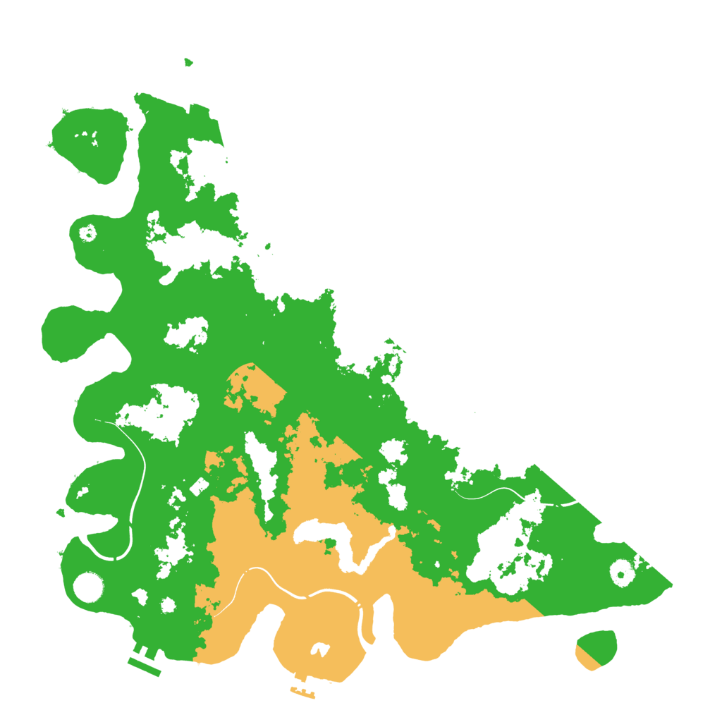 Biome Rust Map: Procedural Map, Size: 4250, Seed: 28457659