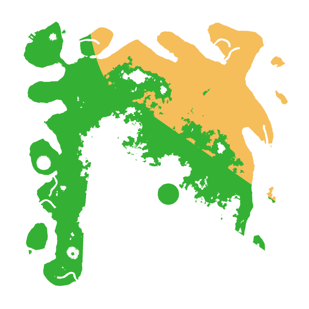 Biome Rust Map: Procedural Map, Size: 3850, Seed: 1231664280