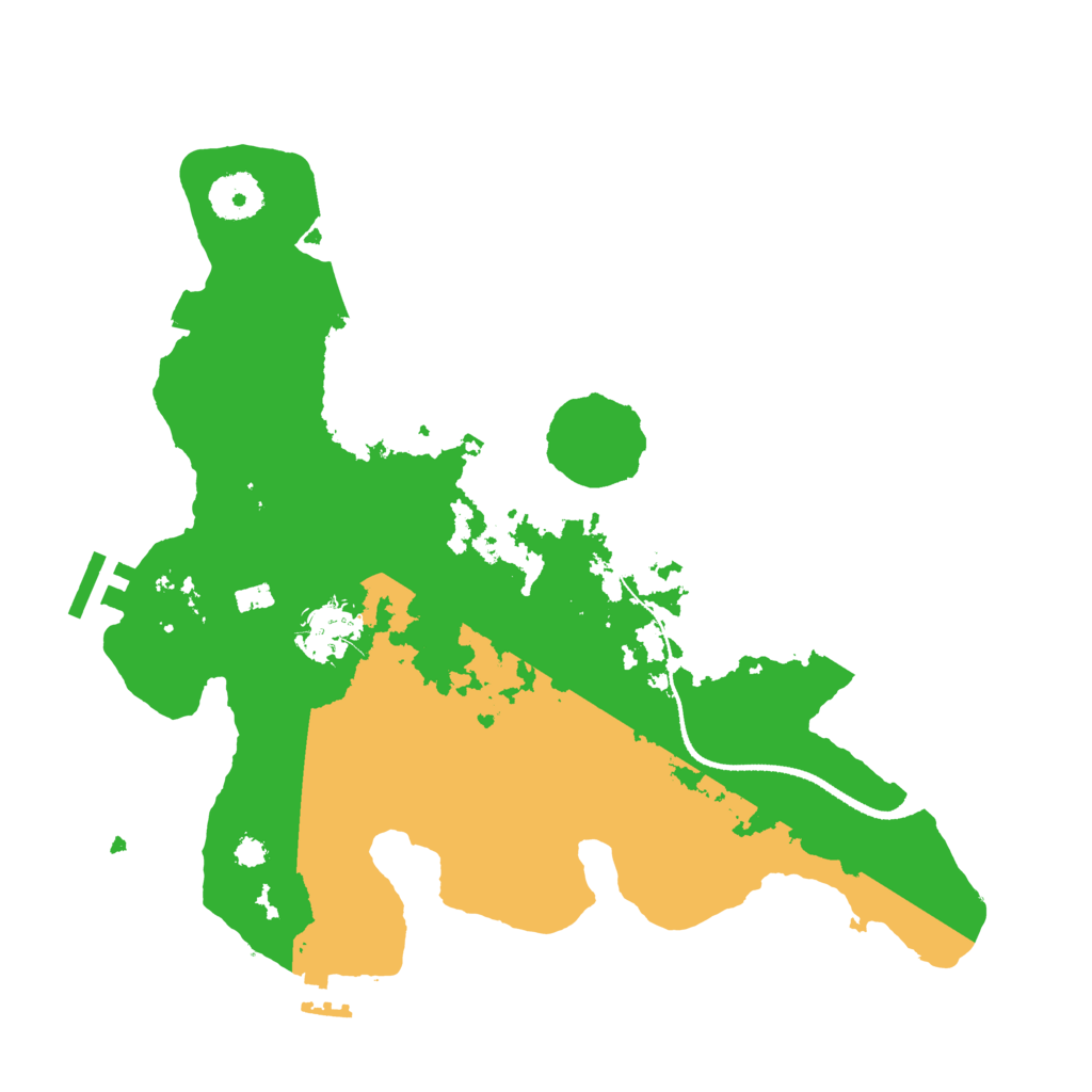 Biome Rust Map: Procedural Map, Size: 3250, Seed: 99