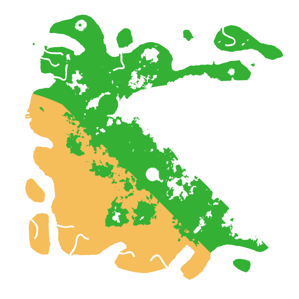 Biome Rust Map: Procedural Map, Size: 4000, Seed: 18702