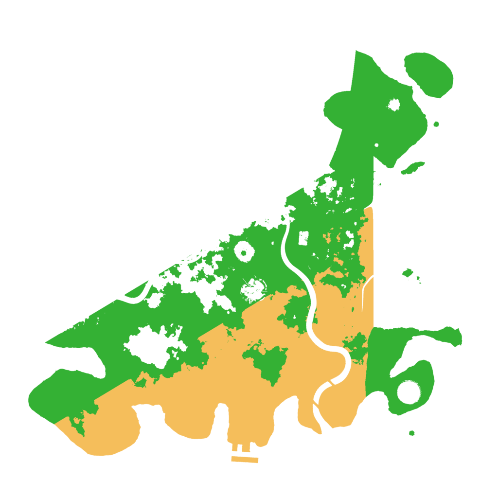 Biome Rust Map: Procedural Map, Size: 3750, Seed: 72874248