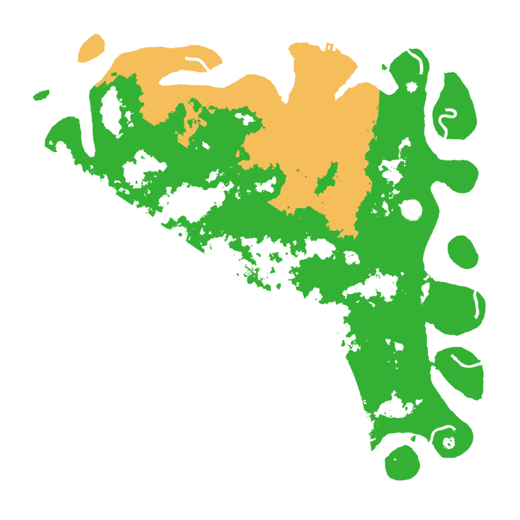 Biome Rust Map: Procedural Map, Size: 4390, Seed: 719664103