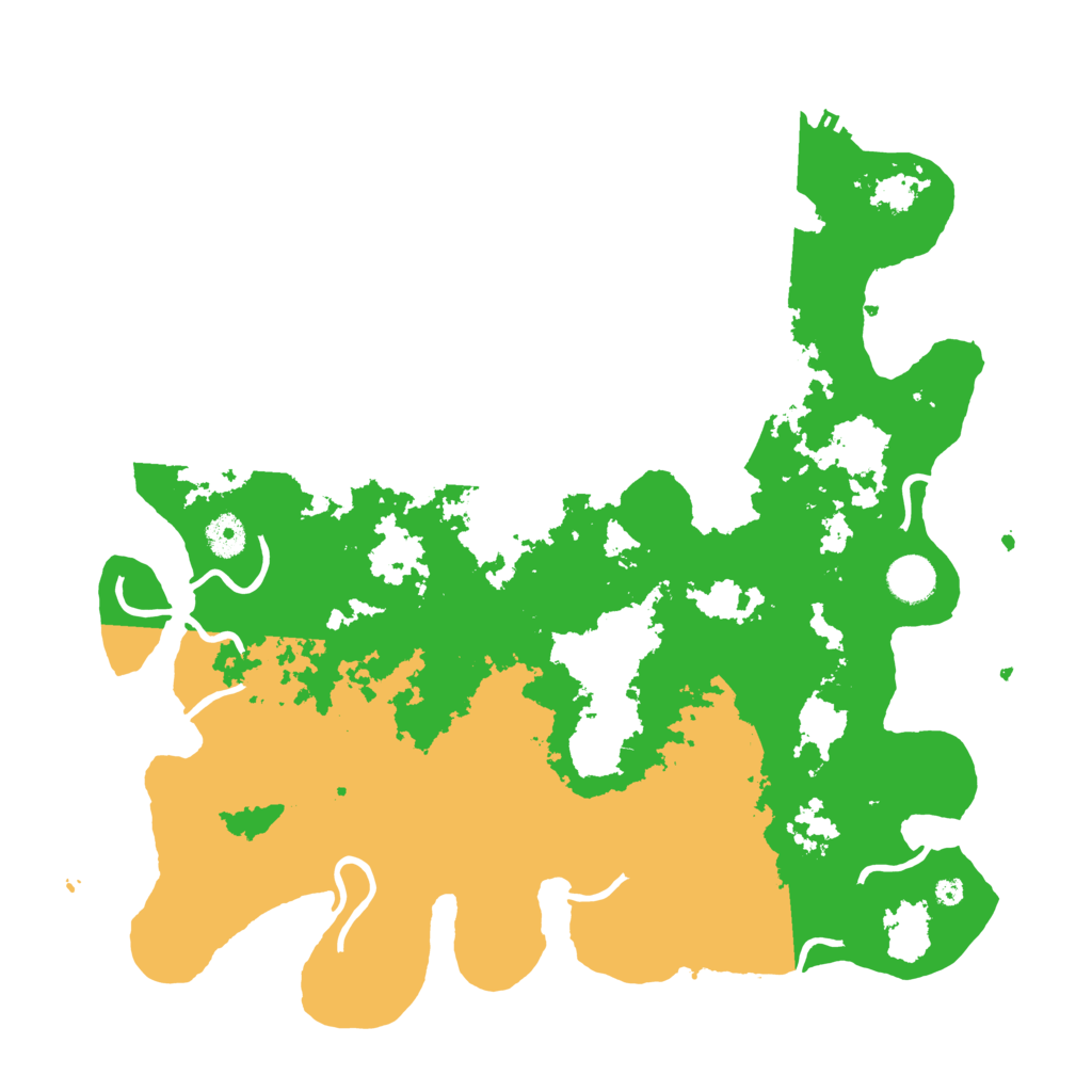 Biome Rust Map: Procedural Map, Size: 4000, Seed: 2834967