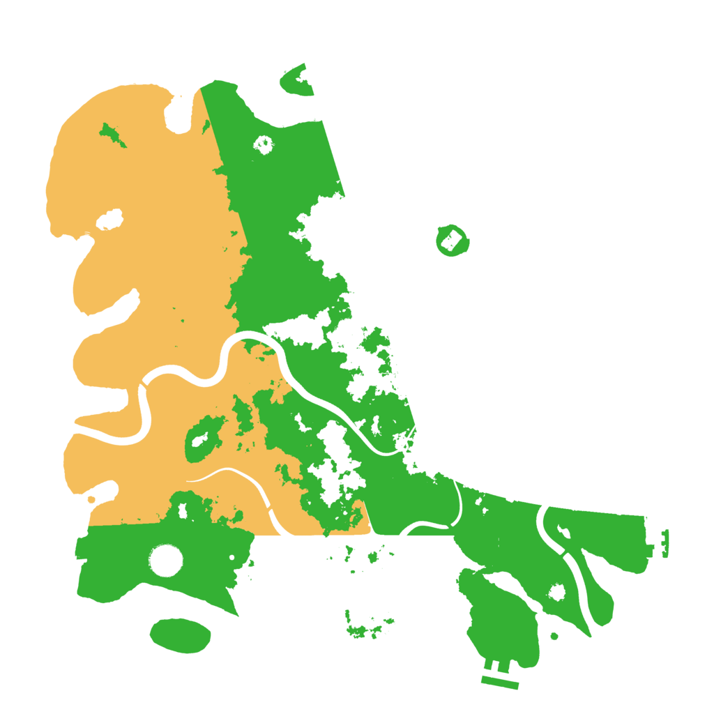 Biome Rust Map: Procedural Map, Size: 3850, Seed: 1548906712