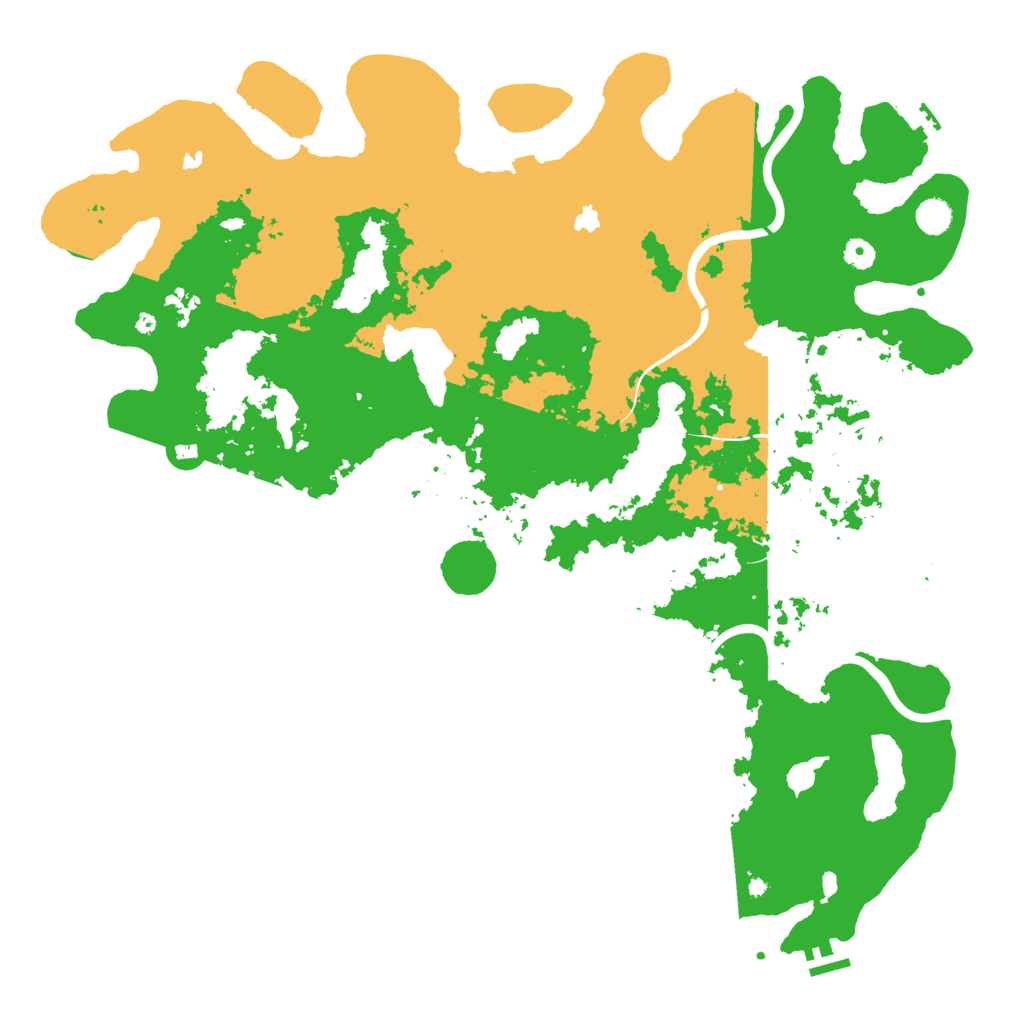 Biome Rust Map: Procedural Map, Size: 5000, Seed: 1525440811