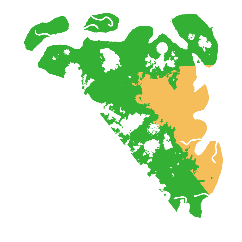Biome Rust Map: Procedural Map, Size: 3700, Seed: 1170725705