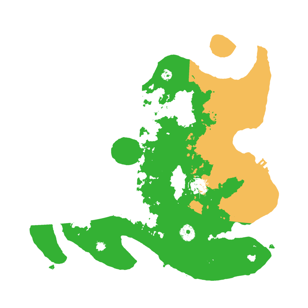 Biome Rust Map: Procedural Map, Size: 3000, Seed: 10880