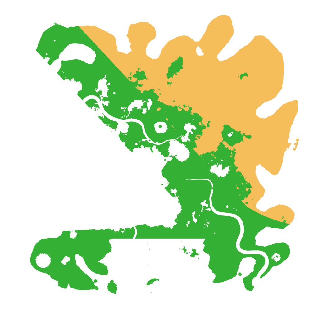 Biome Rust Map: Procedural Map, Size: 3850, Seed: 1151766102