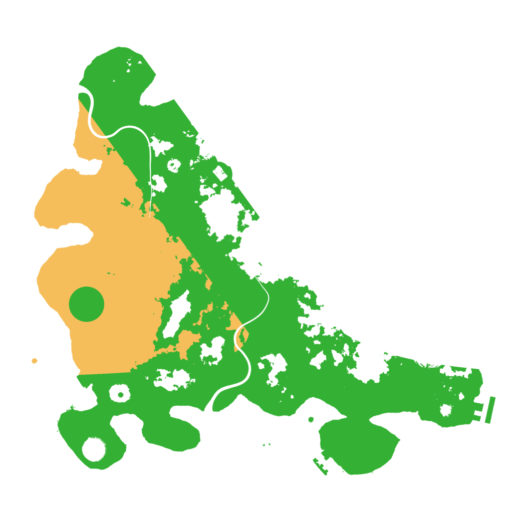 Biome Rust Map: Procedural Map, Size: 3850, Seed: 1242924989