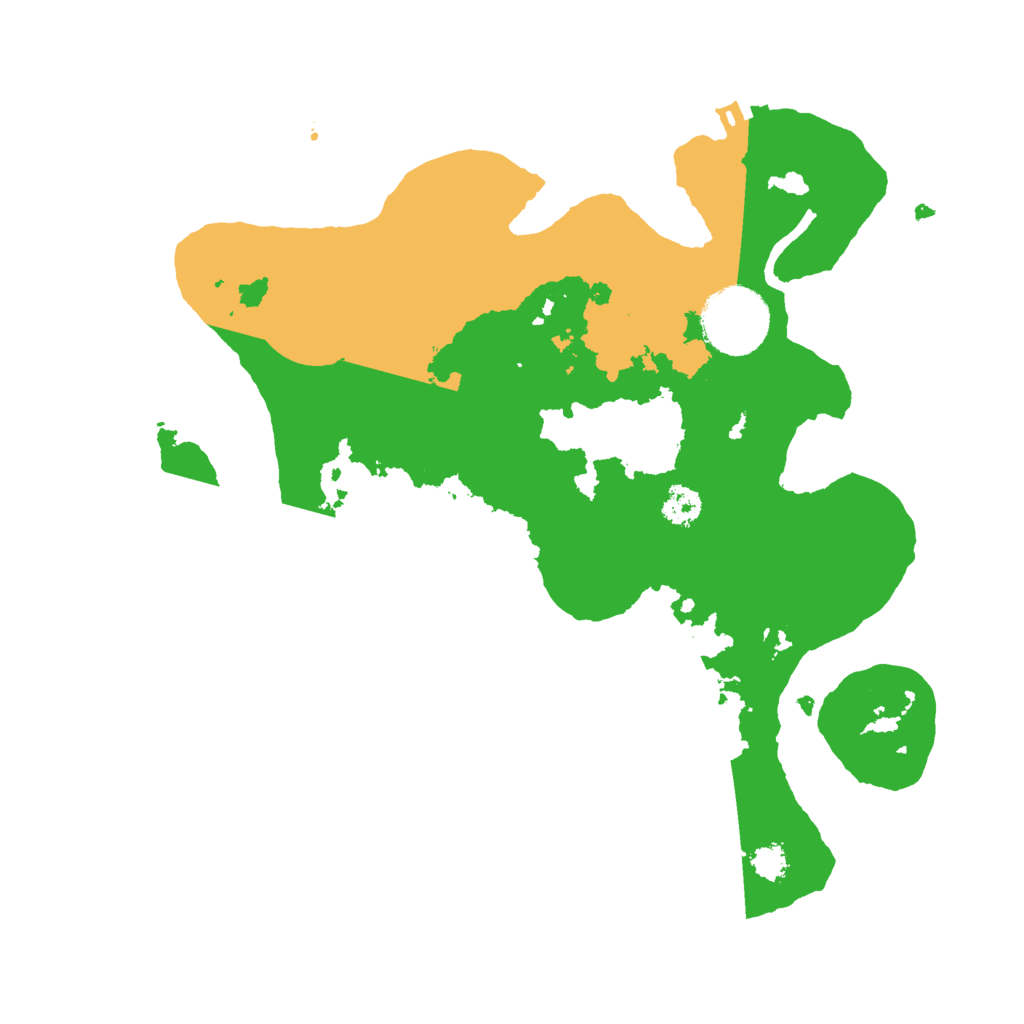 Biome Rust Map: Procedural Map, Size: 2700, Seed: 43470084