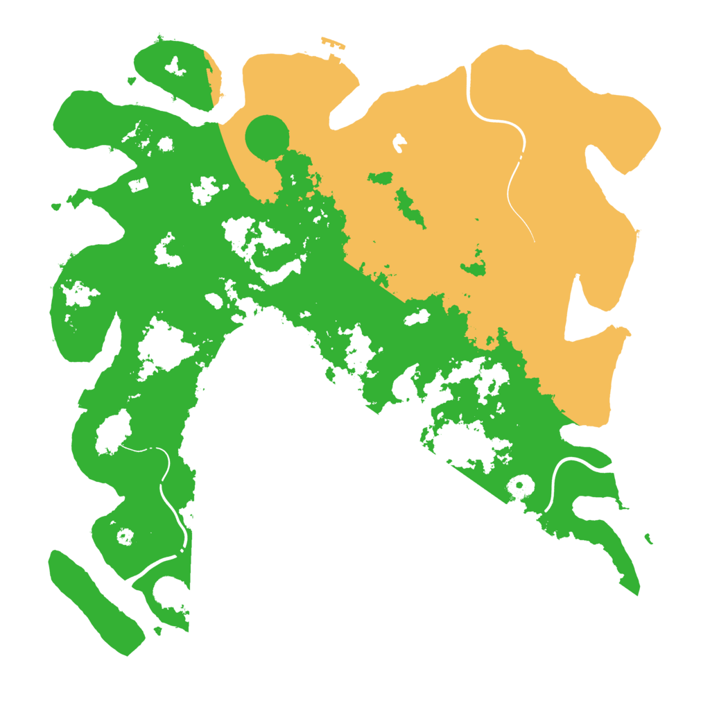 Biome Rust Map: Procedural Map, Size: 4250, Seed: 1159936298