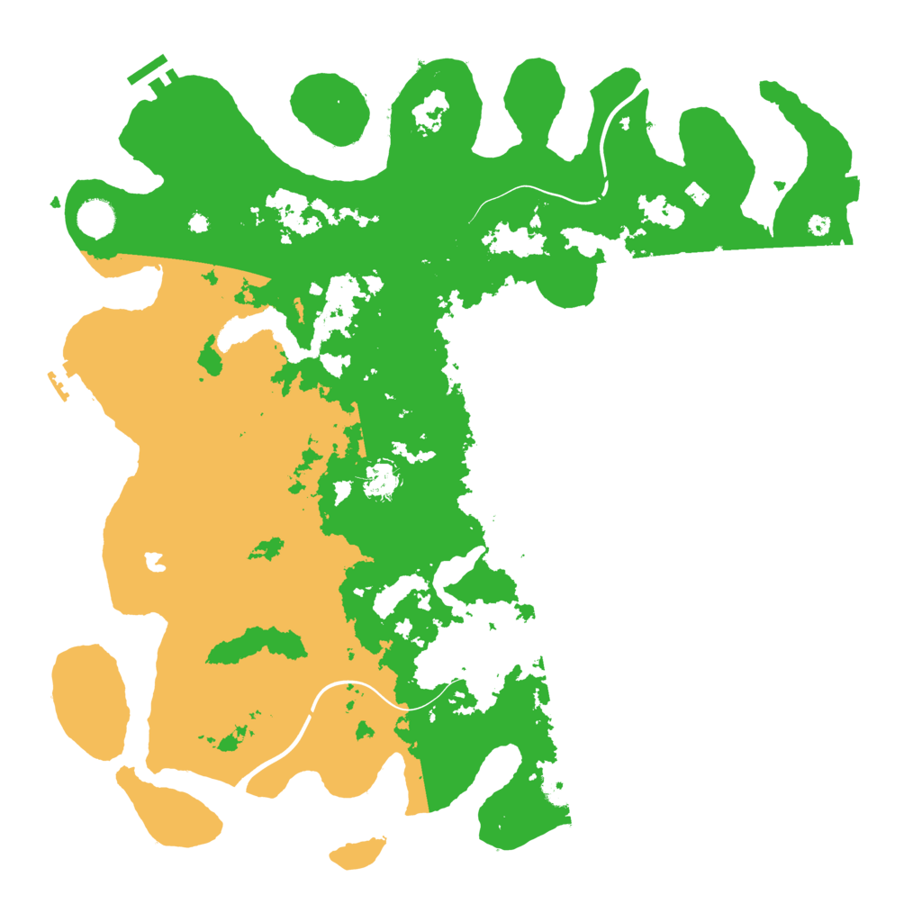 Biome Rust Map: Procedural Map, Size: 4250, Seed: 2081773666