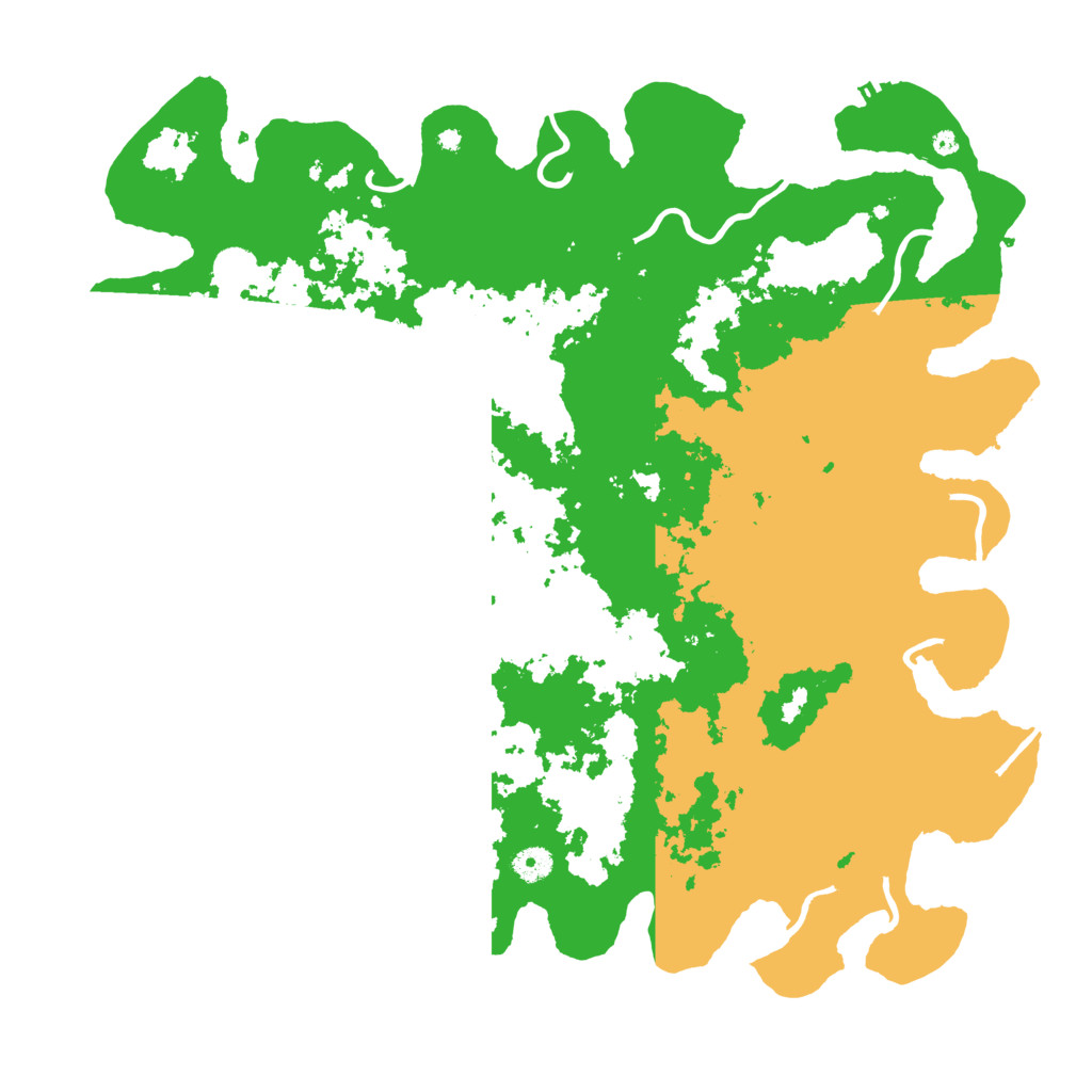 Biome Rust Map: Procedural Map, Size: 4500, Seed: 3465791