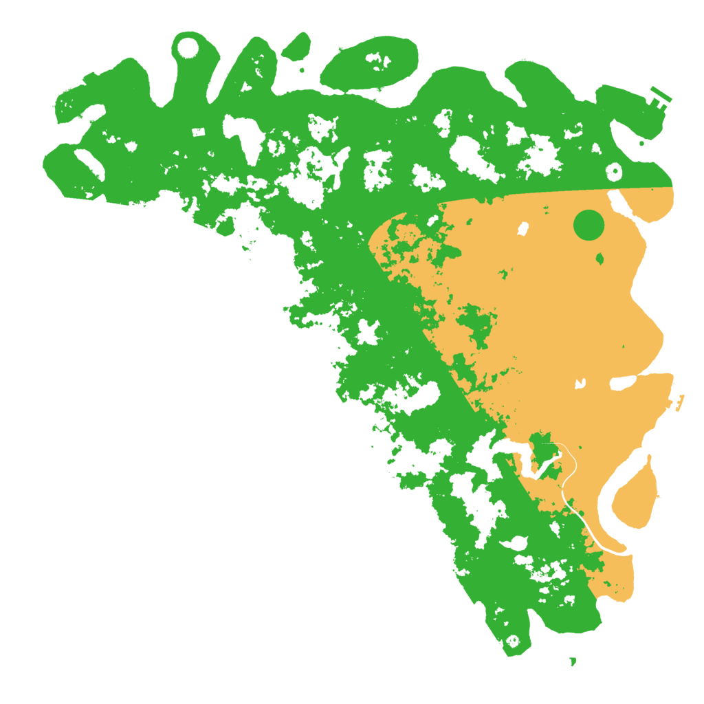 Biome Rust Map: Procedural Map, Size: 6000, Seed: 112853812