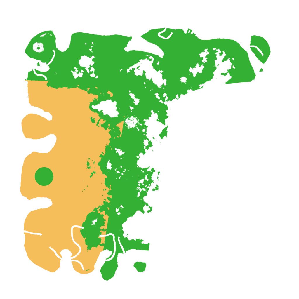 Biome Rust Map: Procedural Map, Size: 4250, Seed: 464257