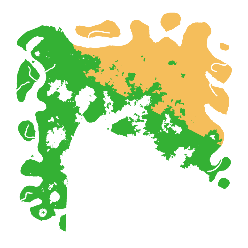 Biome Rust Map: Procedural Map, Size: 4500, Seed: 5305342