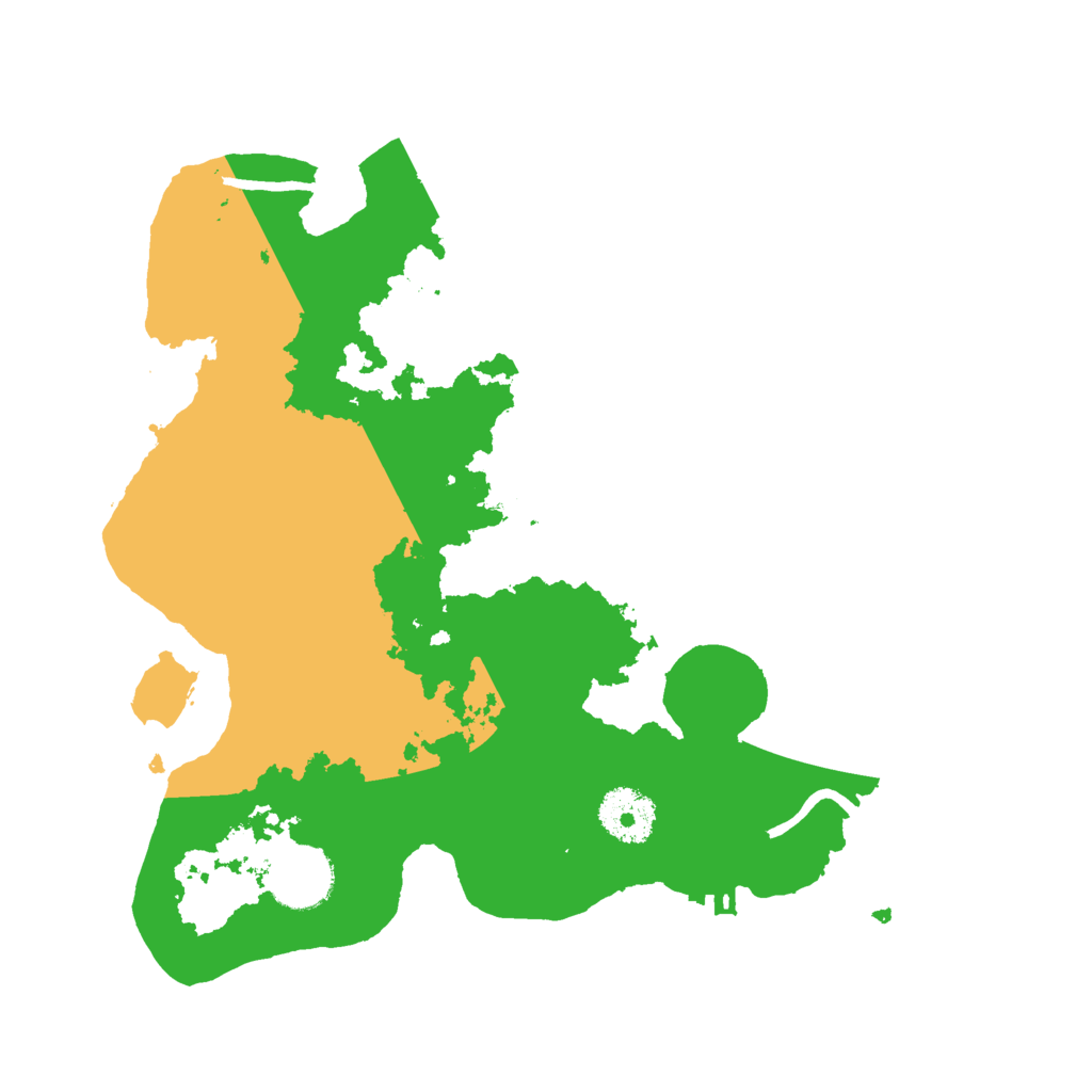 Biome Rust Map: Procedural Map, Size: 3000, Seed: 494843083
