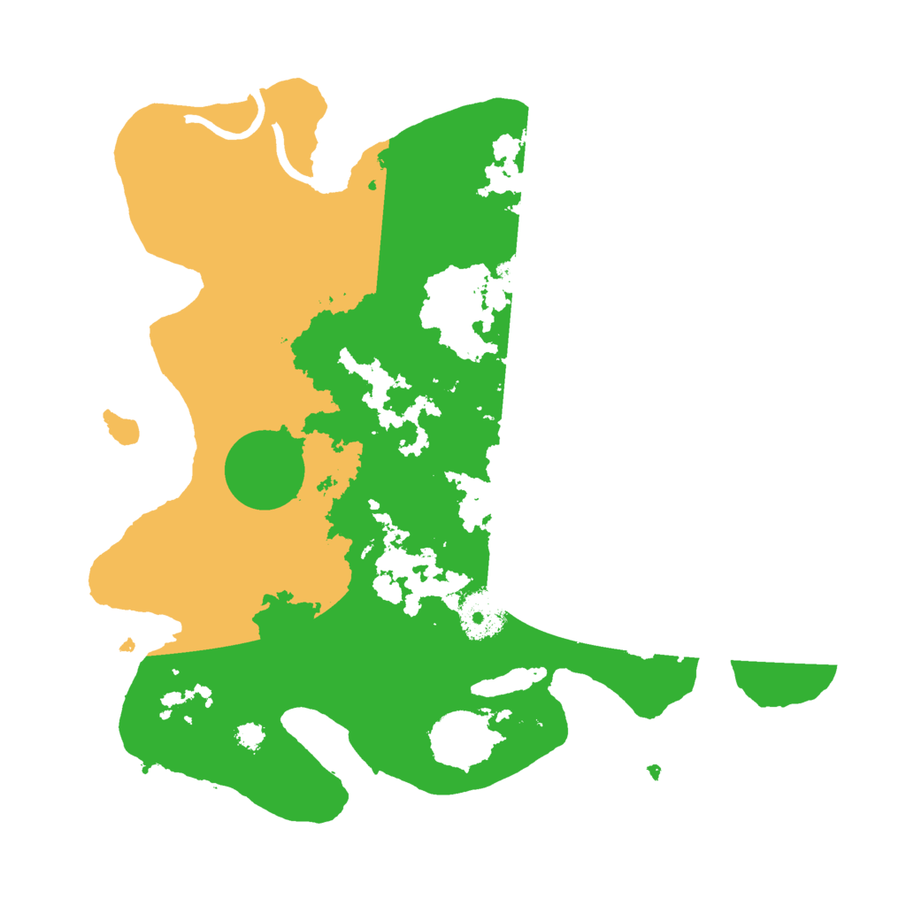 Biome Rust Map: Procedural Map, Size: 3000, Seed: 38758