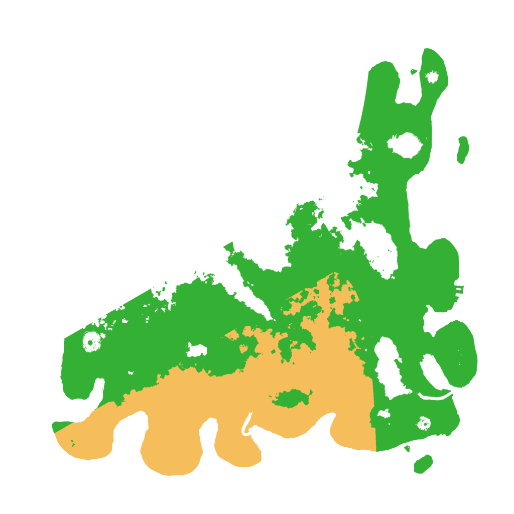 Biome Rust Map: Procedural Map, Size: 4000, Seed: 678495