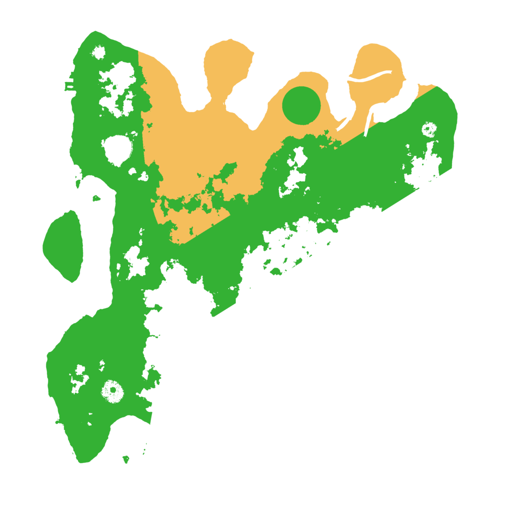 Biome Rust Map: Procedural Map, Size: 3550, Seed: 126541