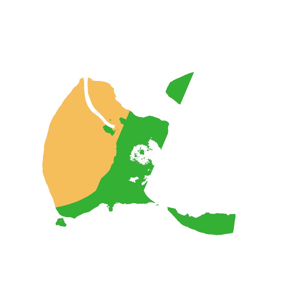 Biome Rust Map: Procedural Map, Size: 1500, Seed: 10901