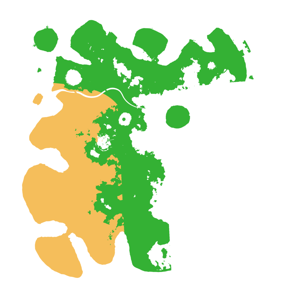 Biome Rust Map: Procedural Map, Size: 3500, Seed: 212316523