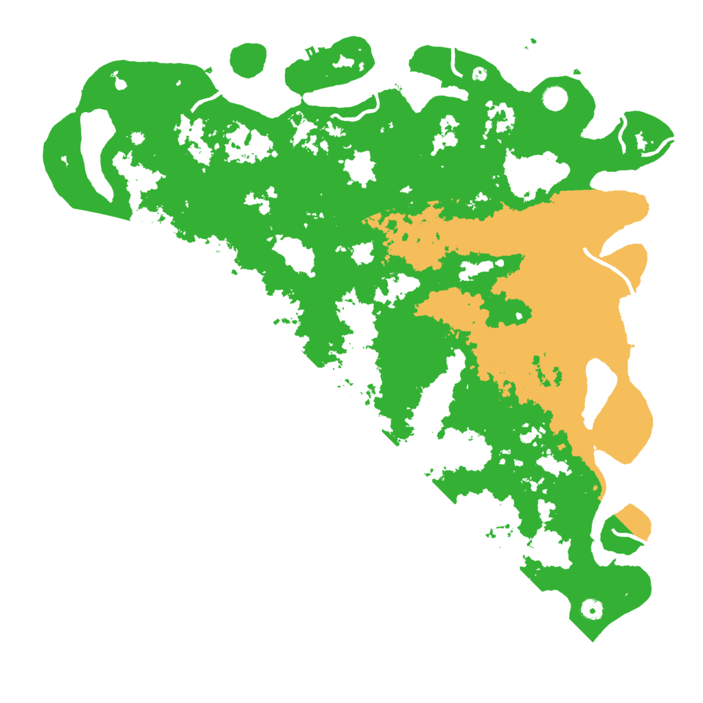 Biome Rust Map: Procedural Map, Size: 5000, Seed: 952444164