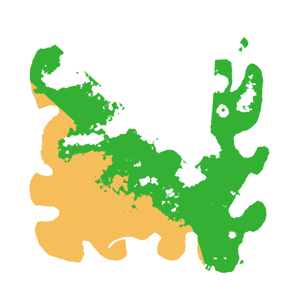 Biome Rust Map: Procedural Map, Size: 3550, Seed: 538620