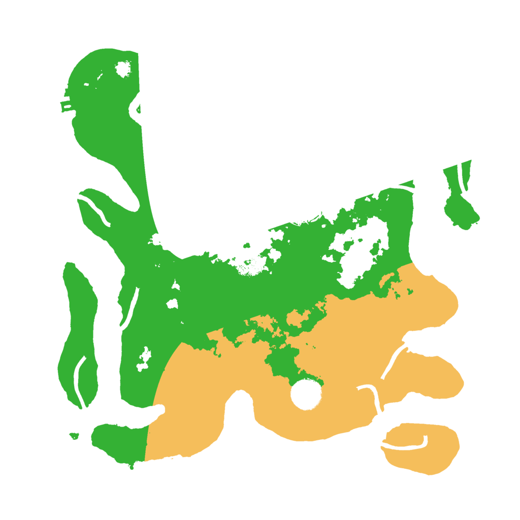 Biome Rust Map: Procedural Map, Size: 3000, Seed: 2073461