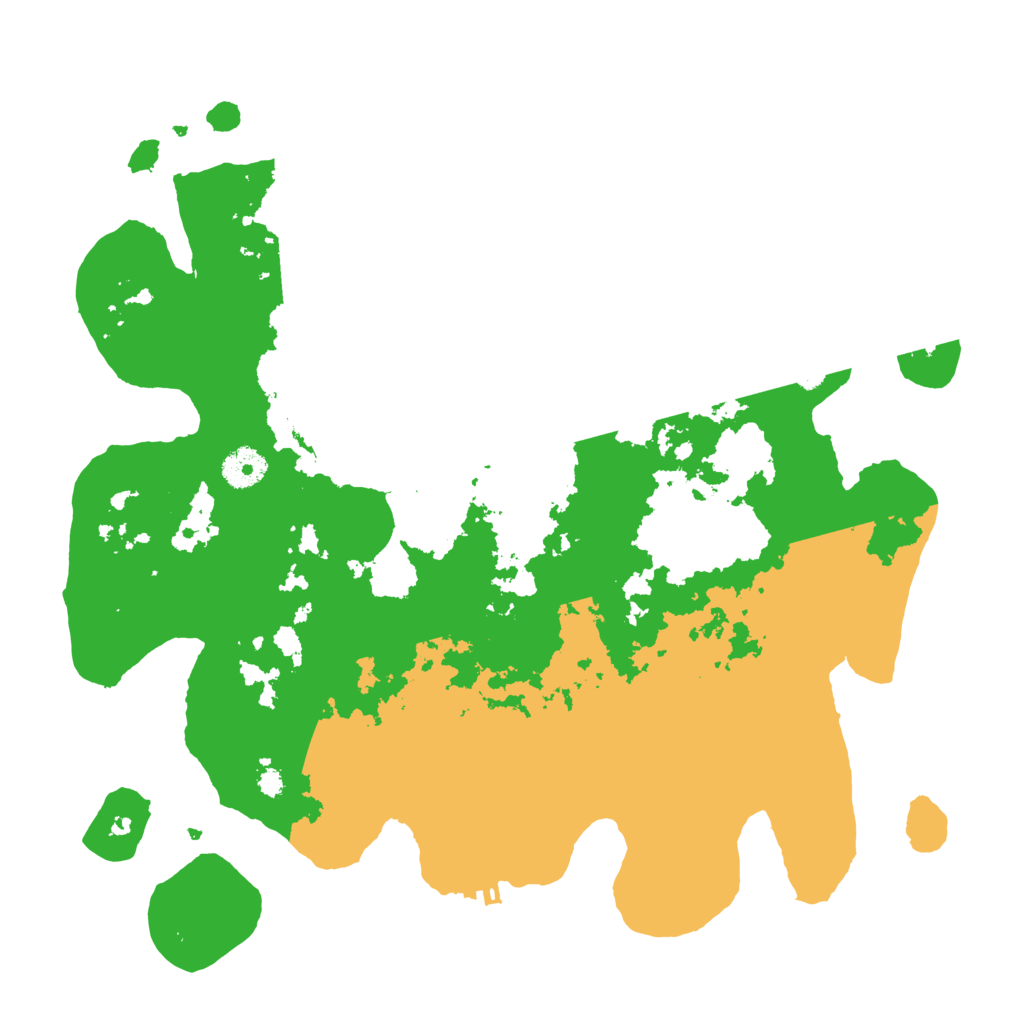 Biome Rust Map: Procedural Map, Size: 3700, Seed: 633300499