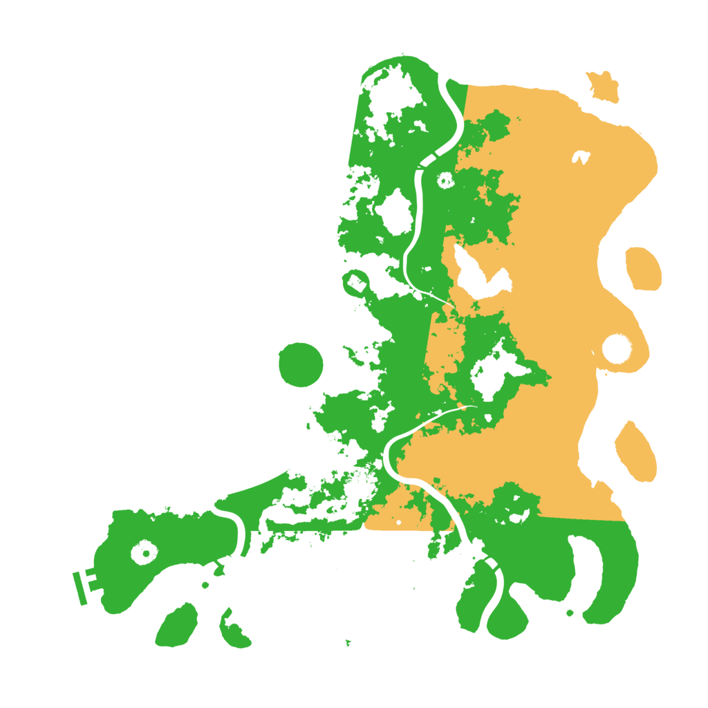 Biome Rust Map: Procedural Map, Size: 4250, Seed: 492880405
