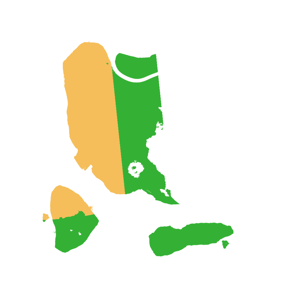 Biome Rust Map: Procedural Map, Size: 2000, Seed: 26389