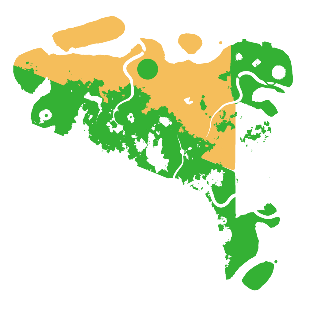 Biome Rust Map: Procedural Map, Size: 4000, Seed: 1892351814