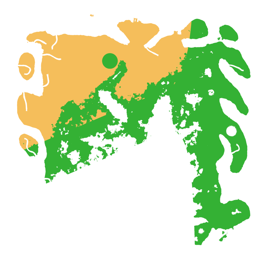 Biome Rust Map: Procedural Map, Size: 4500, Seed: 476740230