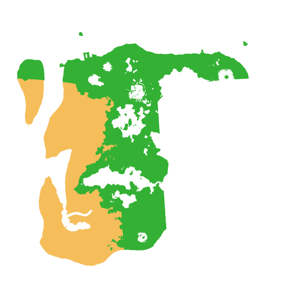 Biome Rust Map: Procedural Map, Size: 3000, Seed: 26353
