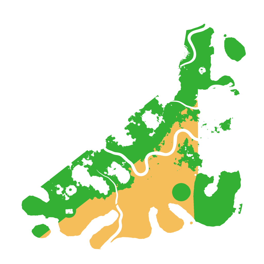 Biome Rust Map: Procedural Map, Size: 3850, Seed: 700276519