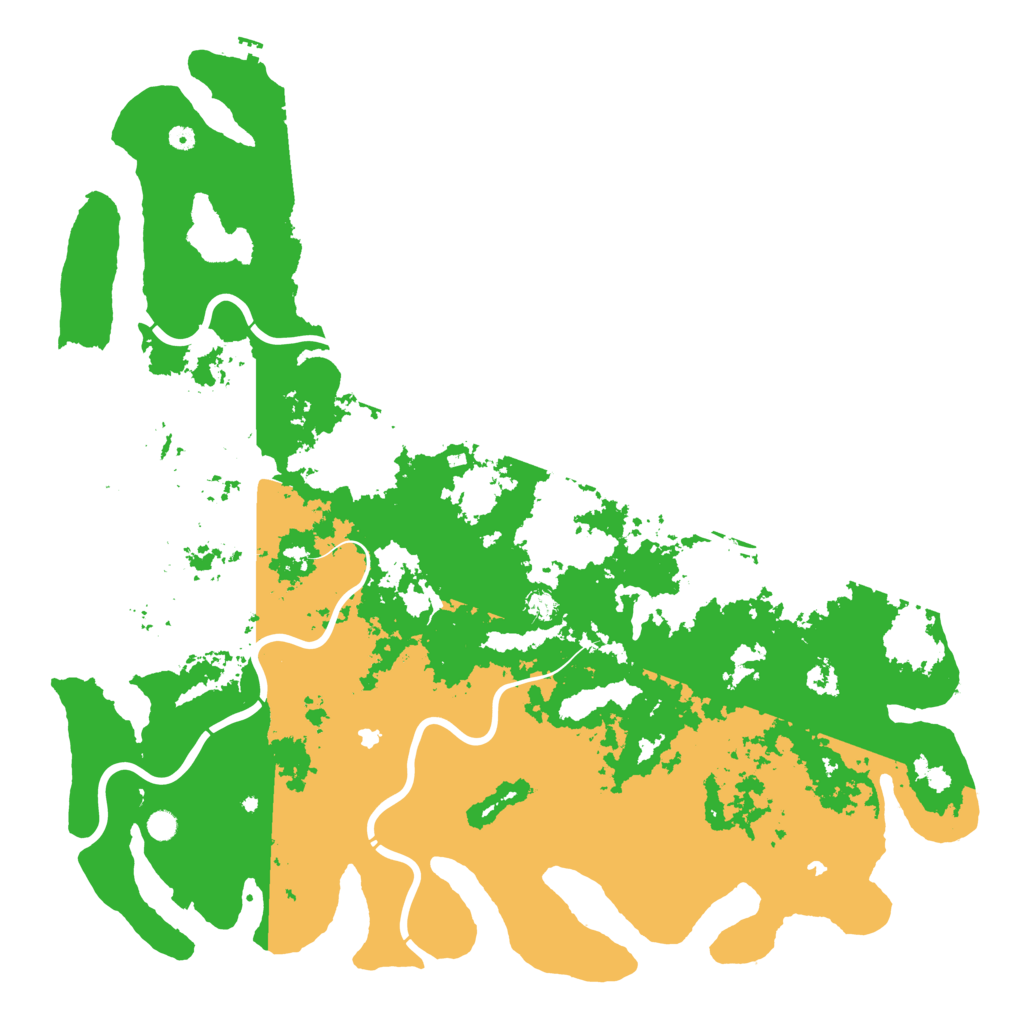 Biome Rust Map: Procedural Map, Size: 6000, Seed: 2037335839
