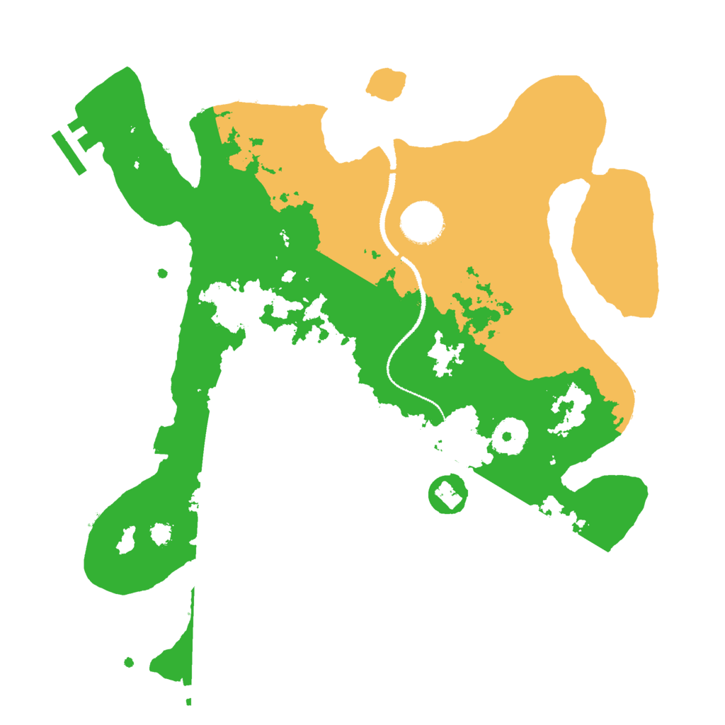 Biome Rust Map: Procedural Map, Size: 3000, Seed: 32114