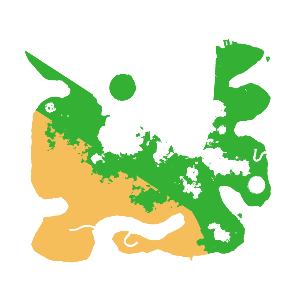 Biome Rust Map: Procedural Map, Size: 3000, Seed: 26966