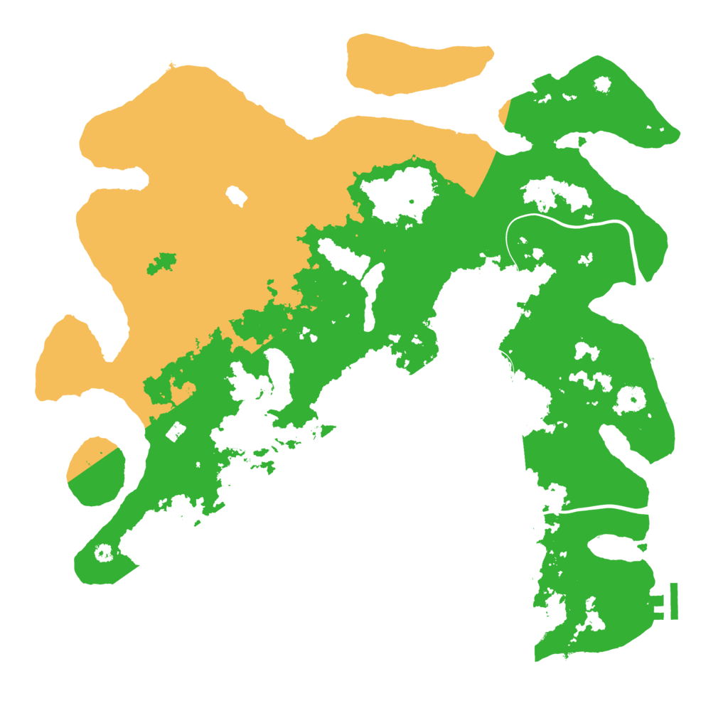 Biome Rust Map: Procedural Map, Size: 4000, Seed: 817289