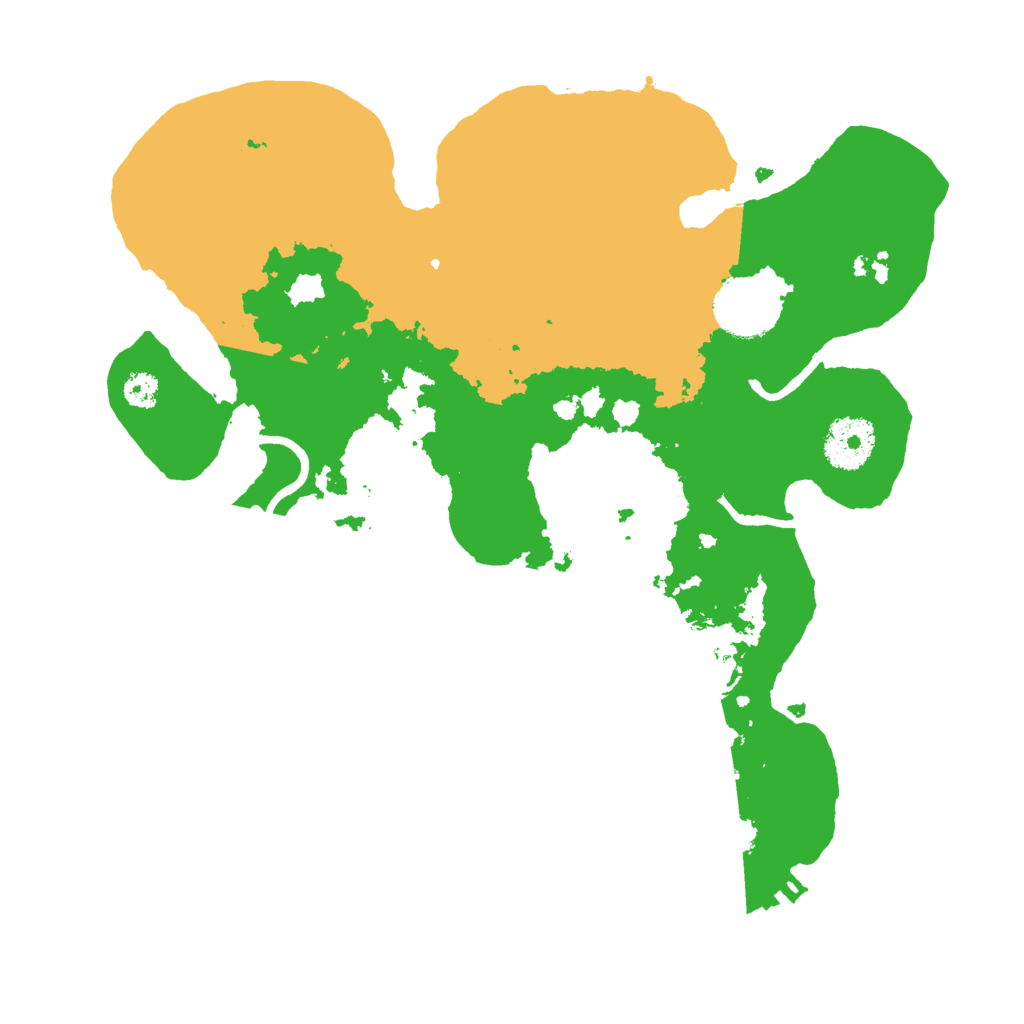 Biome Rust Map: Procedural Map, Size: 3000, Seed: 913440222