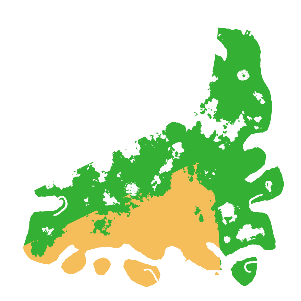 Biome Rust Map: Procedural Map, Size: 4000, Seed: 578847619