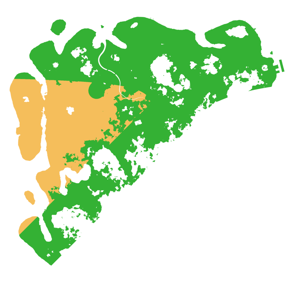 Biome Rust Map: Procedural Map, Size: 4800, Seed: 179553686