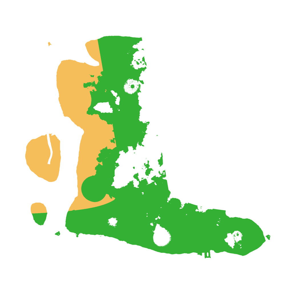 Biome Rust Map: Procedural Map, Size: 3000, Seed: 561811786