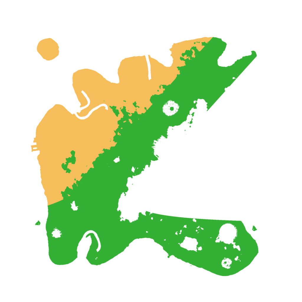 Biome Rust Map: Procedural Map, Size: 3000, Seed: 2073963433