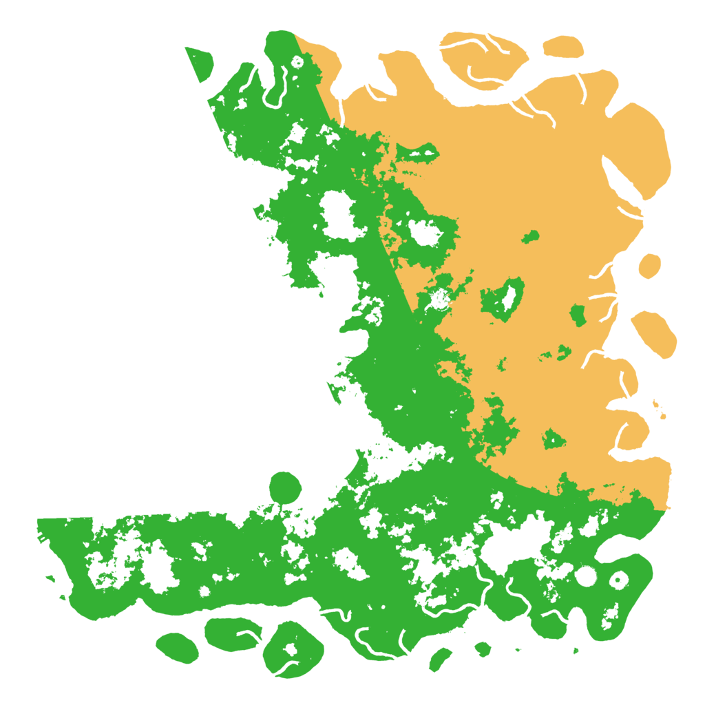 Biome Rust Map: Procedural Map, Size: 6000, Seed: 1181235959