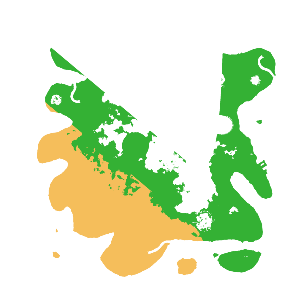 Biome Rust Map: Procedural Map, Size: 3000, Seed: 1809613404